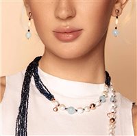 Collana Lelune Donna LELUNE GLAMOUR in Argento LGNK533.2 - LGNK533.2